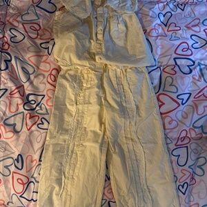 Poplin tank and pants